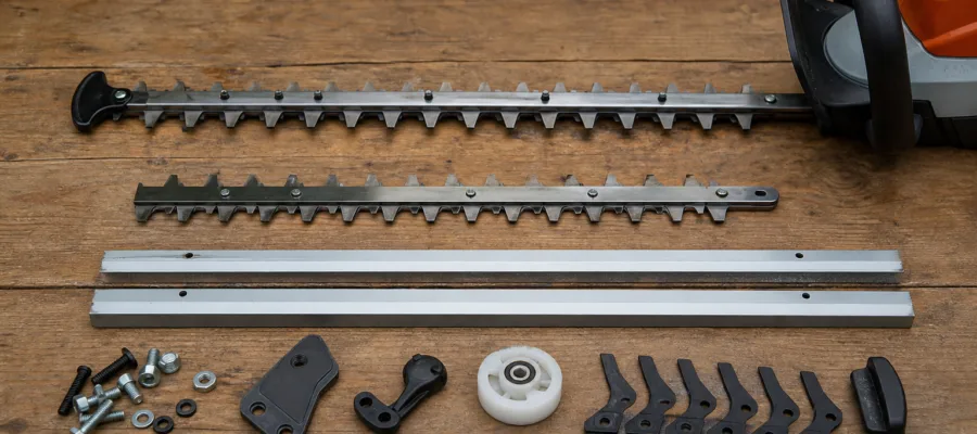 Heckenschere Zubehoer kaufen: Messer, Verlaengerungen und Ersatzteile