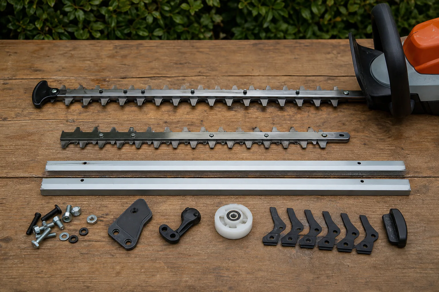 Heckenschere Zubehoer kaufen: Messer, Verlaengerungen und Ersatzteile